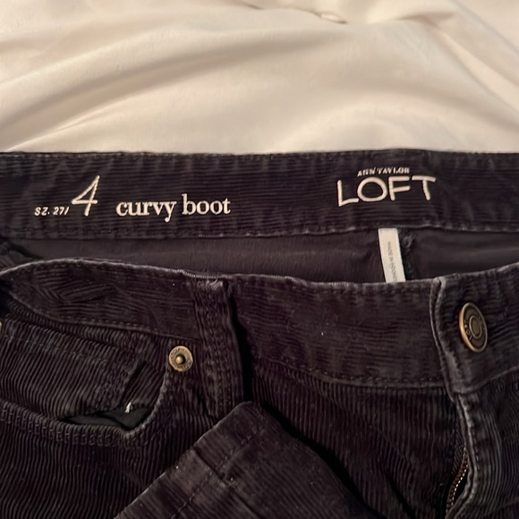 LOFT CORDUROY PANTS - Picture 2 of 3